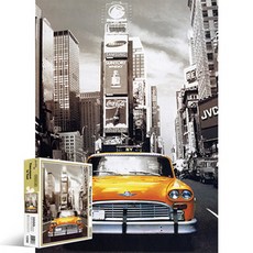 타임스퀘어 택시 [1000피스/직소퍼즐/풍경/PL1250]