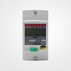 LS 전자식 계량기 디지털계량기 LD120DR-040 040L전력량계 40A 시검용, 1개
