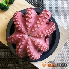 노엘푸드 모리타니아 삶은문어 손질문어 자숙문어 1마리 900g~1kg, 1개