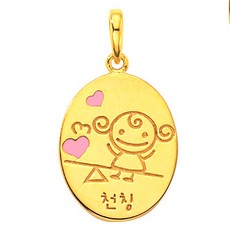 14K GOLD [미아방지목걸이] 천칭자리_BP719