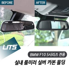 시리즈전용실내룸미러실버카본몰딩 팁 GIia + 6059팸글