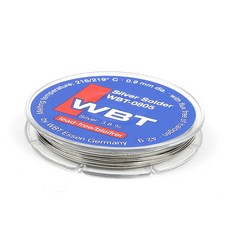 WBT 0805 은납 무연납 납땜 플럭스제로 친환경 인두기 1롤, 1개