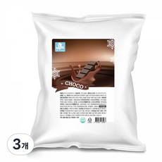 아티산 소프트아이스크림 초코 파우더, 3개, 1kg