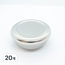 국산 업소용 스텐 공기 10.7cm, 20개 20개