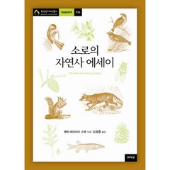 소로의 자연사 에세이, 아카넷, 헨리 데이비드 소로 저/김원중 역