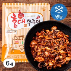 모모프렌즈 홍대쭈꾸미 약간매운맛 (냉동), 300g, 6개