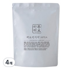 배도라지차 티백, 2g, 50개입, 4개