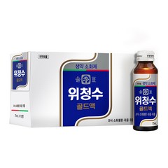 광동제약 솔표 위청수 골드액, 75ml, 10개