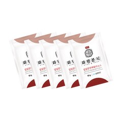 파평분식 떡볶이소스 가루 얼얼한맛, 50g, 5개