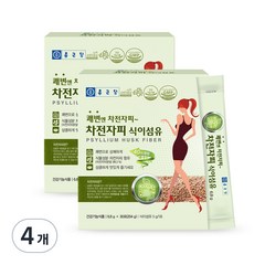 종근당 쾌변엔 차전자피 식이섬유 30개입, 180g, 4개