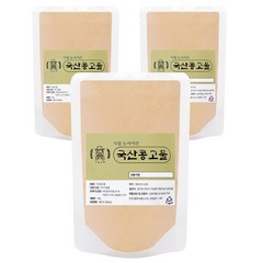 산촌마을 인절미 볶은 콩가루, 3개, 100g