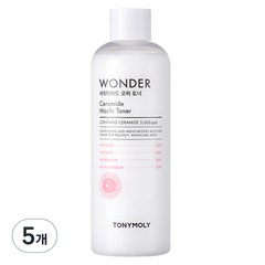 토니모리 원더 세라마이드 모찌 토너, 500ml, 5개