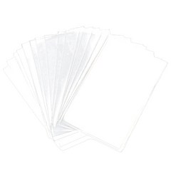 리빙943 푸른끼 없는 포토카드 슬리브 보호필름 100P, 투명
