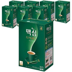 맥심 디카페인 커피믹스, 11.8g, 100개입, 8개