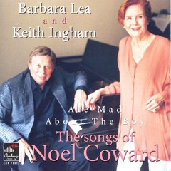BARBARA LEA / KEITH INGHAM - THE SONGS OF NOEL COWARD EU수입반, 1CD