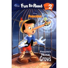디즈니 Disney FTR Fun to Read 2~04 Pinocchio's Nose Grows 피노키오, 투판즈