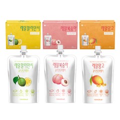 바로푸드 레알 콜라겐 곤약젤리 깔라만시 150ml x 10p + 복숭아 150ml x 10p + 망고 150ml x 10p 세트, 1세트