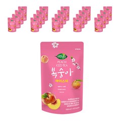 자연생각 복숭아 아이스티, 190ml, 50개