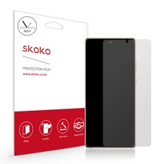 스코코 저반사 휴대폰 액정보호필름 2p 세트, 1세트