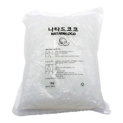 코코넛젤리 빙수용 15mm, 1kg, 1개