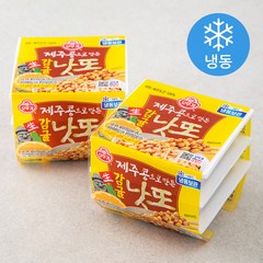 오뚜기 제주콩으로 만든 생감귤낫또 3개입 (냉동), 171g, 6개