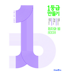 1등급 만들기 (2023년), 미래엔, 정치와 법 800제