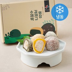 김재규우리떡연구소 명장 김재규 삼색두텁 수제떡 12입 (냉동), 720g, 1개
