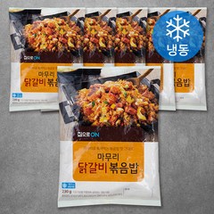 집으로ON 닭갈비 마무리 볶음밥 (냉동), 230g, 6개