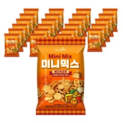 삼진 미니믹스 체다치즈맛, 65g, 24개