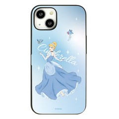 디즈니 프린세스 그라데이션 마그네틱 미러 카드포켓 휴대폰 케이스