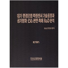 대기환경오염 측정센서 기술동향과 공기정화 ESG 관련 촉매 R&D 분석, 지식산업정보원, R&D정보센터