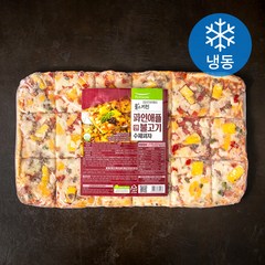 풀스키친 파인애플앤불고기 수제피자 (냉동), 1260g, 1개