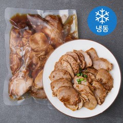 토자연 덮밥용 소스 차슈 슬라이스 (냉동), 1개, 600g