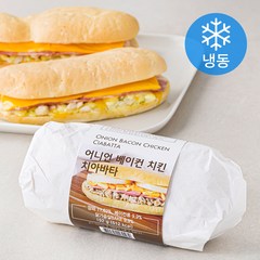 테이트 어니언 베이컨 치킨 치아바타 (냉동), 192g, 3개