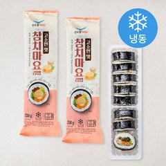 한우물 참치마요 김밥 (냉동), 230g, 3개