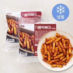 쿡생 기름 떡볶이 (냉동), 520g, 2개