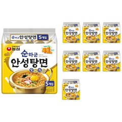 농심 순하군 안성탕면 125g, 40개