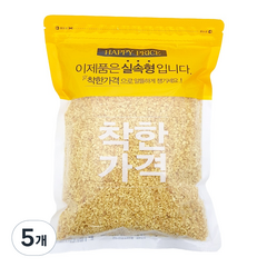 견과공장 햇 볶음 땅콩분태, 800g, 5개