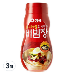 샘표 동치미국물로 시원한 비빔장, 360g, 3개