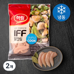 하림 IFF 닭 안심살 (냉동), 2kg, 2개