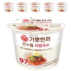 오뮤 오뚜기 곤누들 비빔국수, 192g, 6개