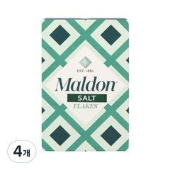 [말돈] MALDON 소금, 250g, 4개