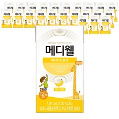 메디웰 페디아 드링크 미니 유아영양식, 120ml, 24팩