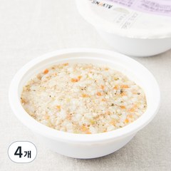 엘빈즈 완료기 13개월 엄마이유식 프로젝트이상 한우듬뿍 퀴노아아기밥, 160g, 4개, 혼합맛(한우/퀴노아)