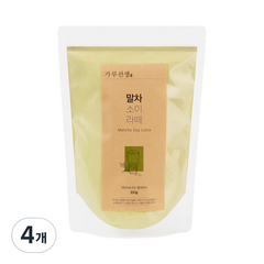 가루선생 말차 소이 라떼 가루, 300g, 4개