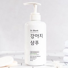 닥터블랭크 저자극 강아지 샴푸 베이비파우더향, 500ml, 1개