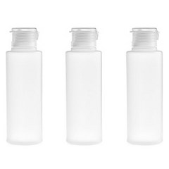 더자카 베이직 똑딱 공병 100ml, 3개입, 반투명