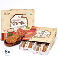 호정가 찹쌀약과, 490g, 6개