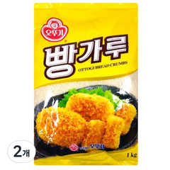 [오뚜기] 빵가루, 1kg, 2개