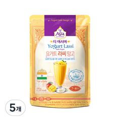 티아시아키친 요거트 라씨 망고 파우더, 320g, 1개입, 5개